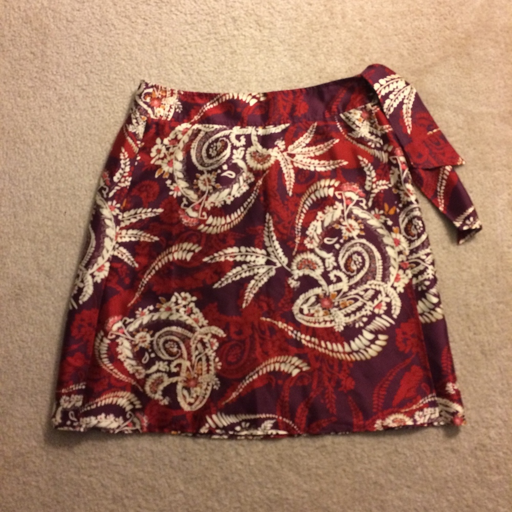 Talbots wrap skirt